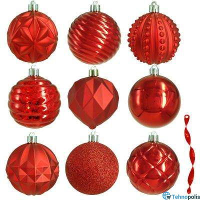 Сет лампиони црвени 1/60 600-42600