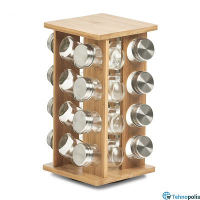 Сет за зачини Zeller 19639 18x18x30, Glasses f4,2x9,5