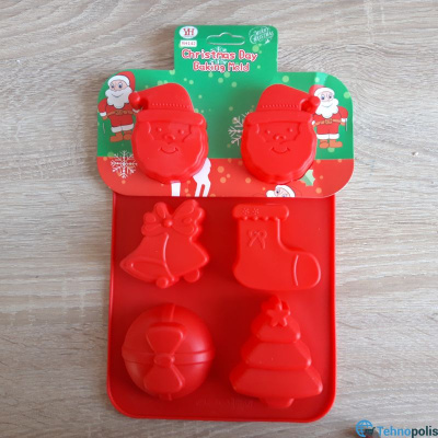 Новогодишна модла силикон NG-602