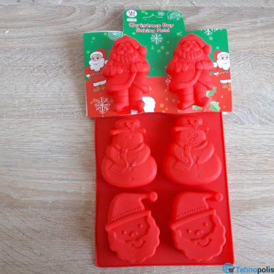 Новогодишна модла силикон NG-606