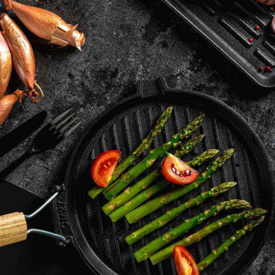 Грил тава од гус Muhler Tika MR-2617CI  26цм