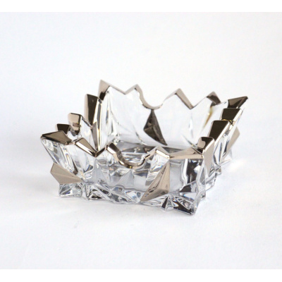 Пепелник од кристал Bohemia 1845 Glacier 13x13cm