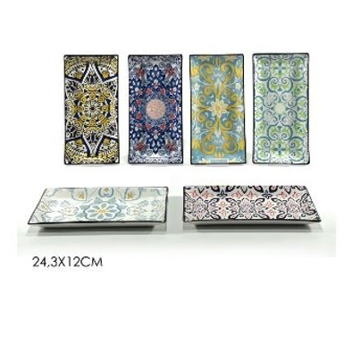 Подлога за сервирање порцелан Gusto Casa 532289 24x12cm