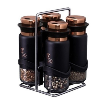 Сет за бибер и сол Berlinger Haus BH-1999 Black Rose