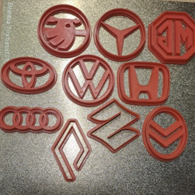 Cookie Cutter Car Signs  DeGalic