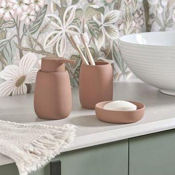 Диспанзер за сапун Zeller 18991 8.8x13.7 cm mocha