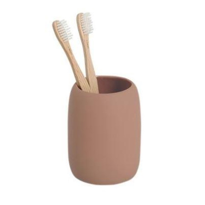 Сад за четки за заби Zeller 18992 mocha керамика