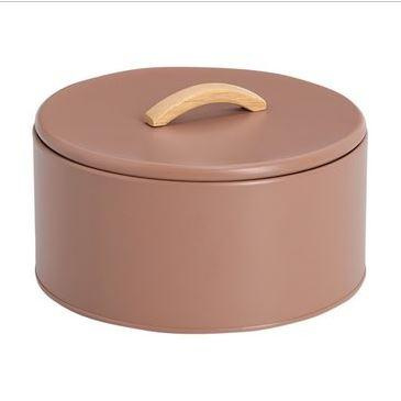 Кутија за храна Zeller 19397 f21.5x14cm mocha metal