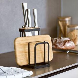 Сталак за кујнски алатки и ножеви Zeller 27455 12x14x22cm