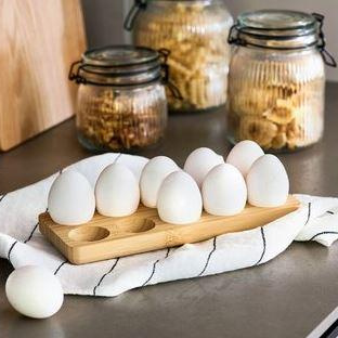 Даска за сервирање 10 јајца Zeller 25647 24.5x10 cm