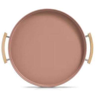 Послужавник метал Zeller 19398 43,5 x 37 x 3 cm mocha