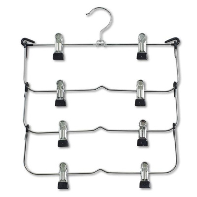 Повеќекратна закачалка за здолниште, хромиран метал Zeller 17124