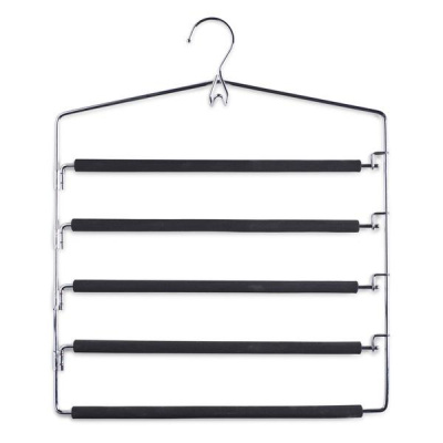 Повеќекратни закачалки за панталони, метал/пластика Zeller 17135