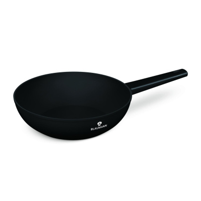 Вок  Blaumann BL-3998 28cm black silver collection