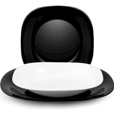 Сет за јадење 18/1 HH Lifestyle 3996200 BLACK&WHITE H&H