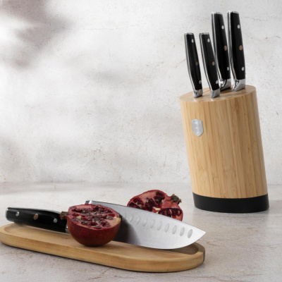 Сет кујнски ножеви Berlinger Haus BH-3136 black silver