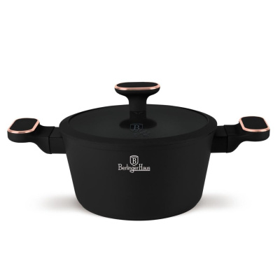 Тенџере Berlinger Haus BH-8359 28cm black rose nordic colection