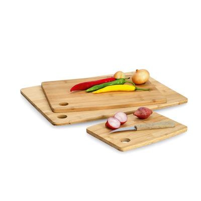 Сет 3 даски за сецкање бамбус Zeller 25644 38,30i 20cm