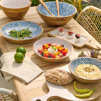 Подлога за сервирање од манго Zeller 25690