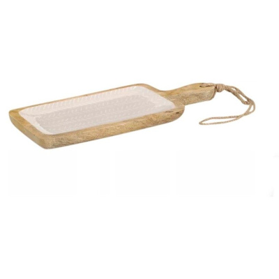 Подлога за сервирање од манго Zeller 25691 38x15x2.5 cm