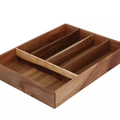 Организатор за прибор за јадење од багрем EH BA2100030 35x26x5cm