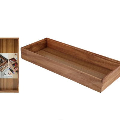 Организатор за прибор за јадење од багрем EH BA2100090 38x15x5CM