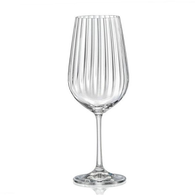 Сет 6 чаши за вино Bohemia Waterfall 40729/550ml