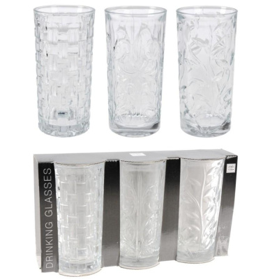 Сет 3 чаши за сок EH YE6000340 380ml