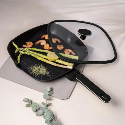 Грил тава со капак BERLINGER HAUS 28CM BH-8355