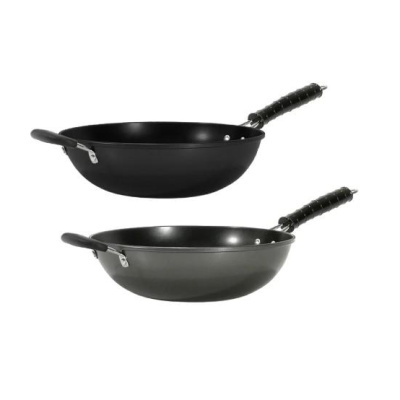 Вок тава од јаглероден челик Gusto Casa 661102 34cm