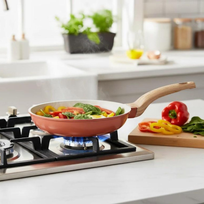 Тава од кован алуминиум Gusto Casa 572202 28цм Crazy Wood