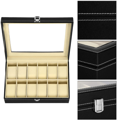 Кожна кутија за часовници ORT3016 12pcs